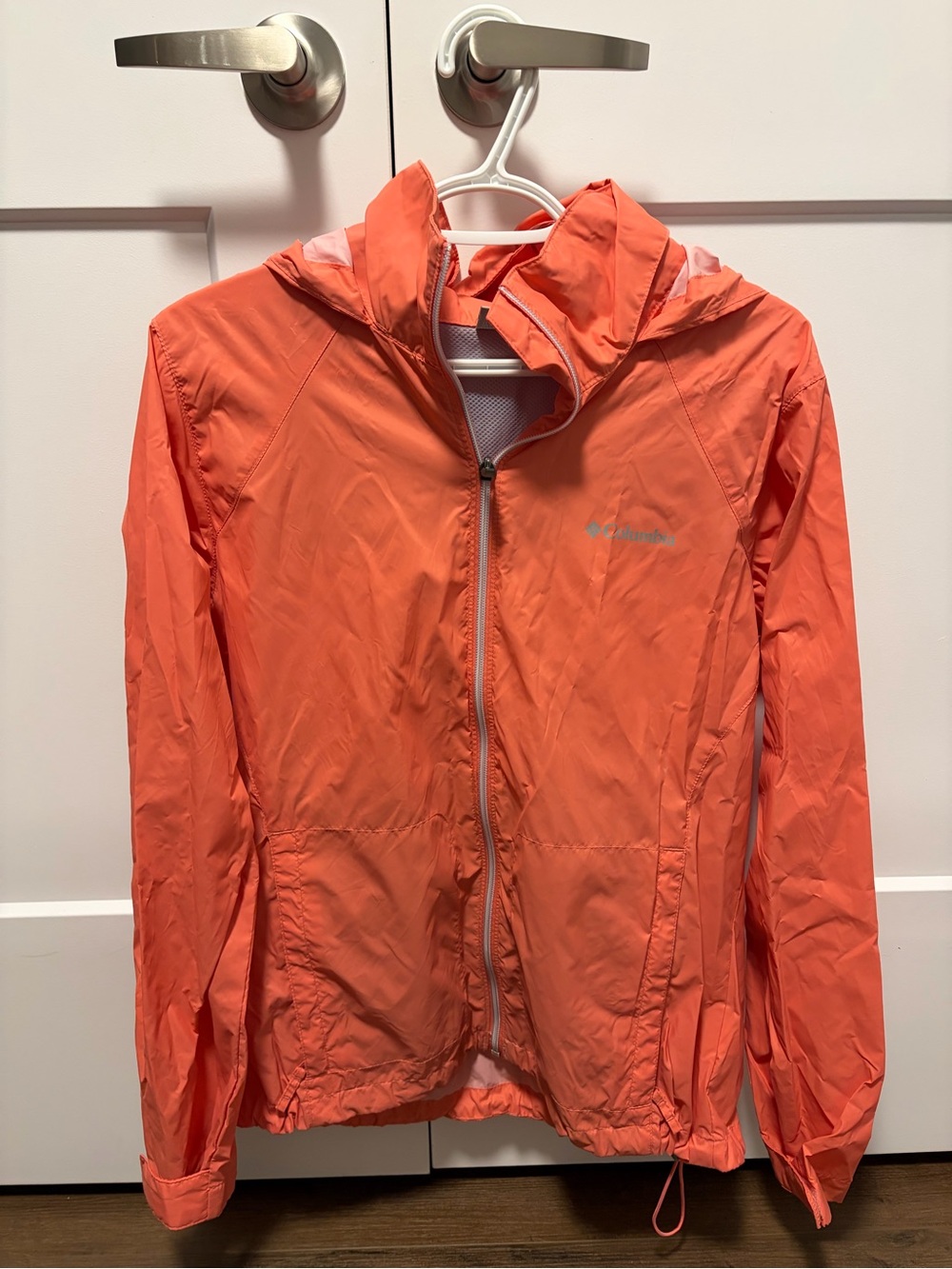 Columbia Womens' Coral Lightweight Hooded Rain Jacket